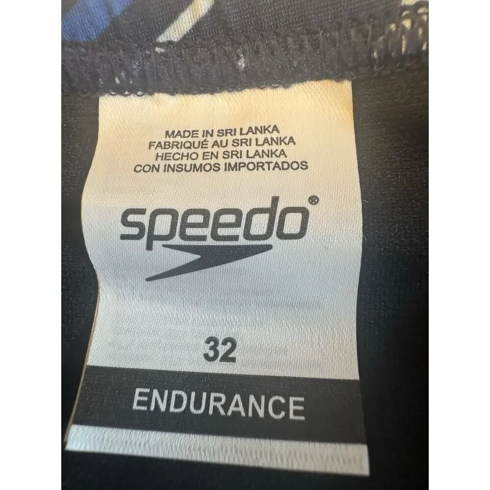 Speedo Endurance Overdrive True Cobalt Swim Briefs Men’s 32 NWT